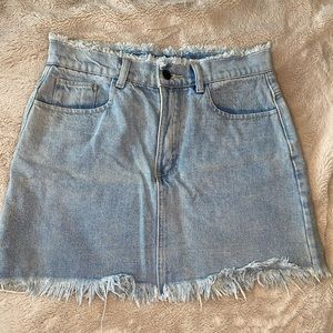 Superdown Jean skirt size Small